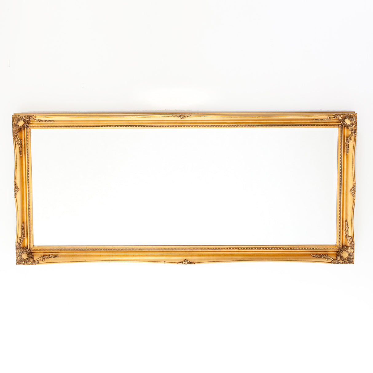 Image of Simple Classic French Gold Mirror