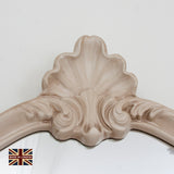 Image of Renaissance Ivory Overmantle Mirror