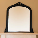 Image of Isabella Black Overmantle Mirror