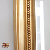 Image of Diana Antique Gold Overmantle Mirror