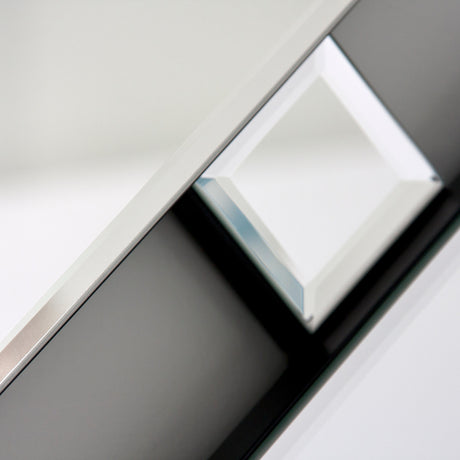 Image of Zen Contemporary Glass Mirror