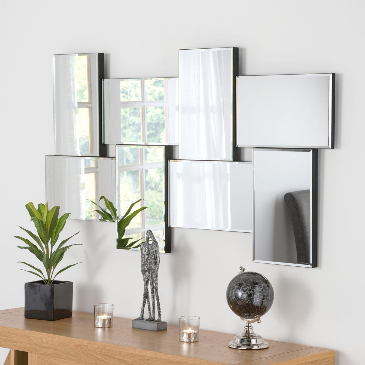 Image of Panelled mirror