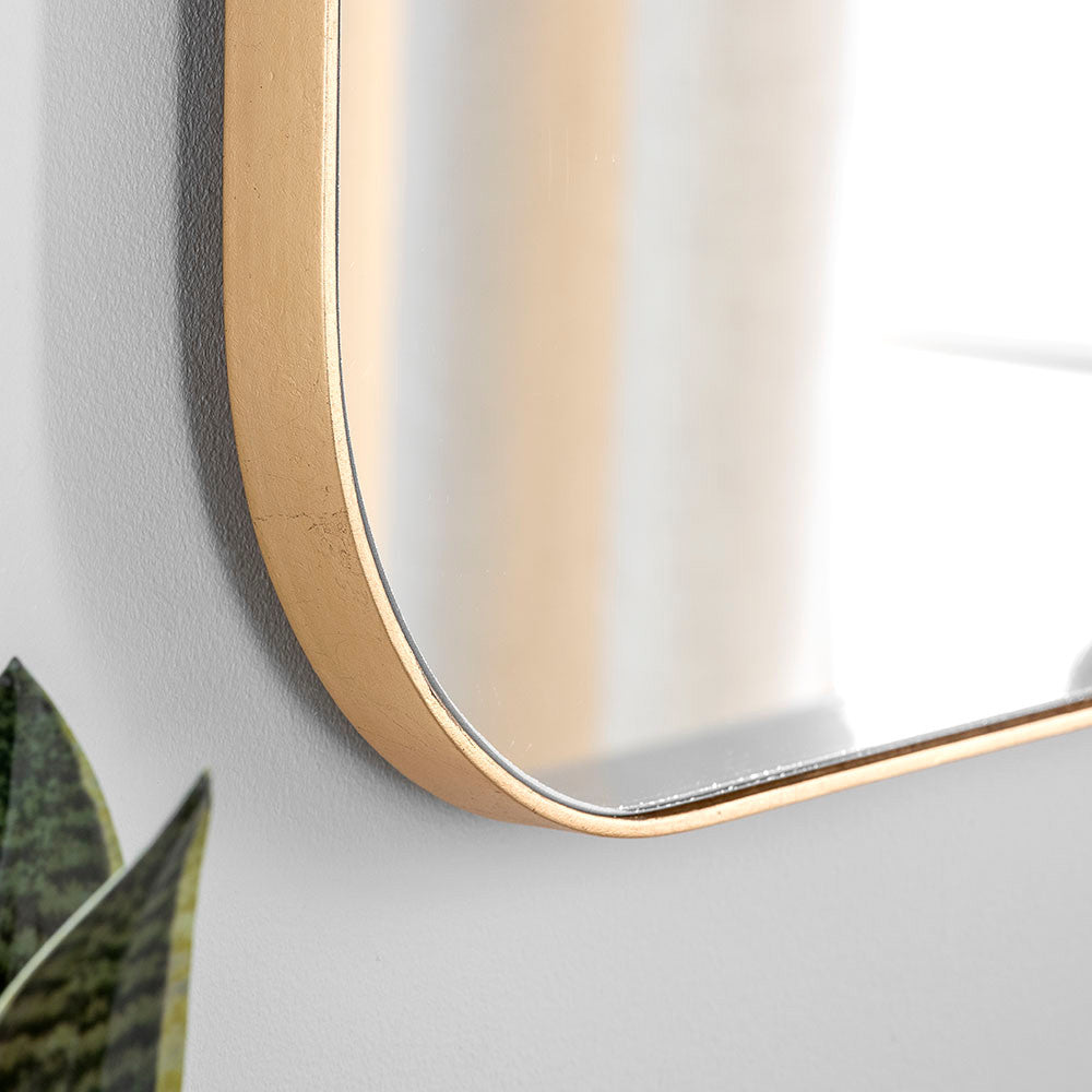 Arendal gold detail mirror