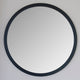 Image of Modern Black Round Mirror