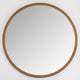 Image of Modern Bronze Round Mirror