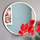 Image of Modern Silver Round Mirror