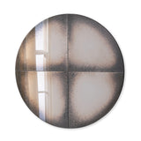 Chelsea Round Antiqued Mirror