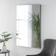 DELICACY REC BLACK 100X70 Mirror