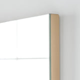 Large Frameless Full Length Mirror