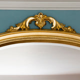 Image of Isabella Gold arched Overmantle Mirror