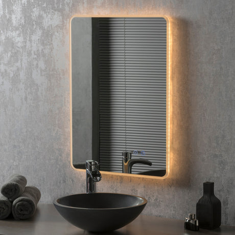 Image of Fry LED Bathroom Illuminated Mirror