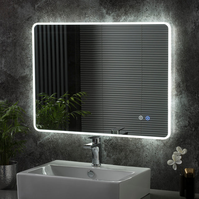 Image of Haddon LED Bathroom Illuminated Mirror