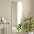 Harstad Gold minimal gold mirror