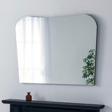 Curved mantle mirror