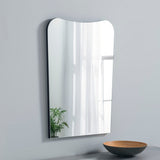 Irregular curved mirror