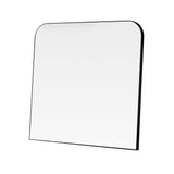 Larvik black 100x100cm mirror