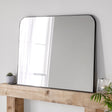 Larvik black 110x80cm Mirror