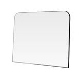 Larvik black 110x80cm mirror