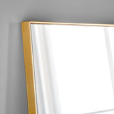 Leaner Gold Detail Mirror