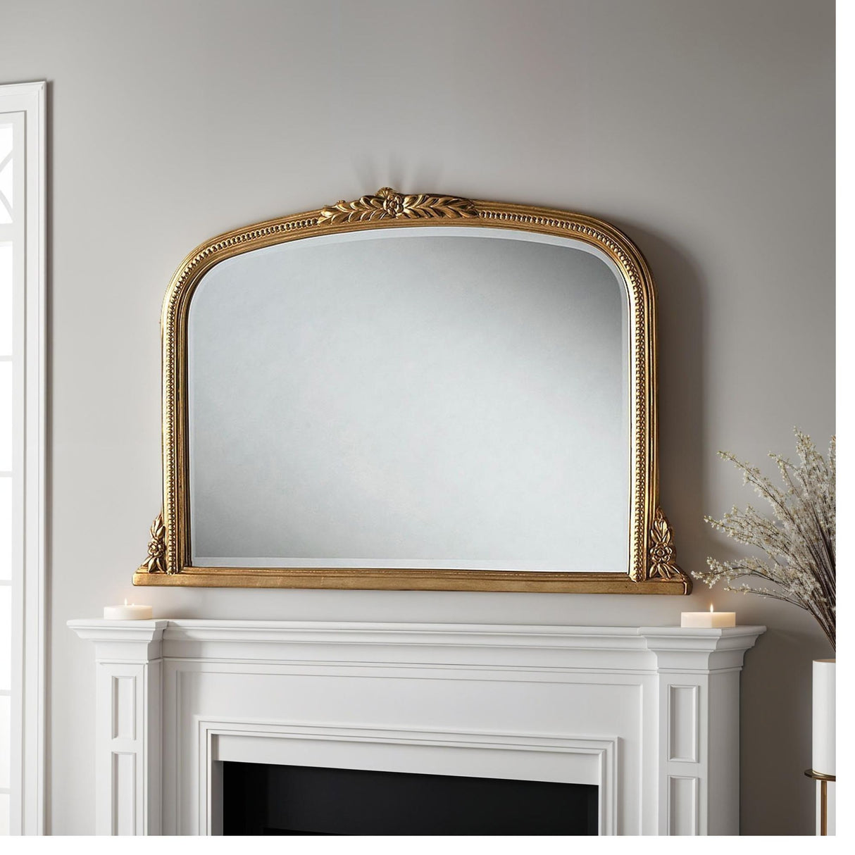 Ava Overmantle Mirror 102(w)x66cm(h)