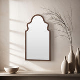 Marrakesh Bronze Arched Mirror