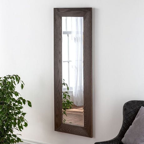 Oak Wenge 45x12 Mirror