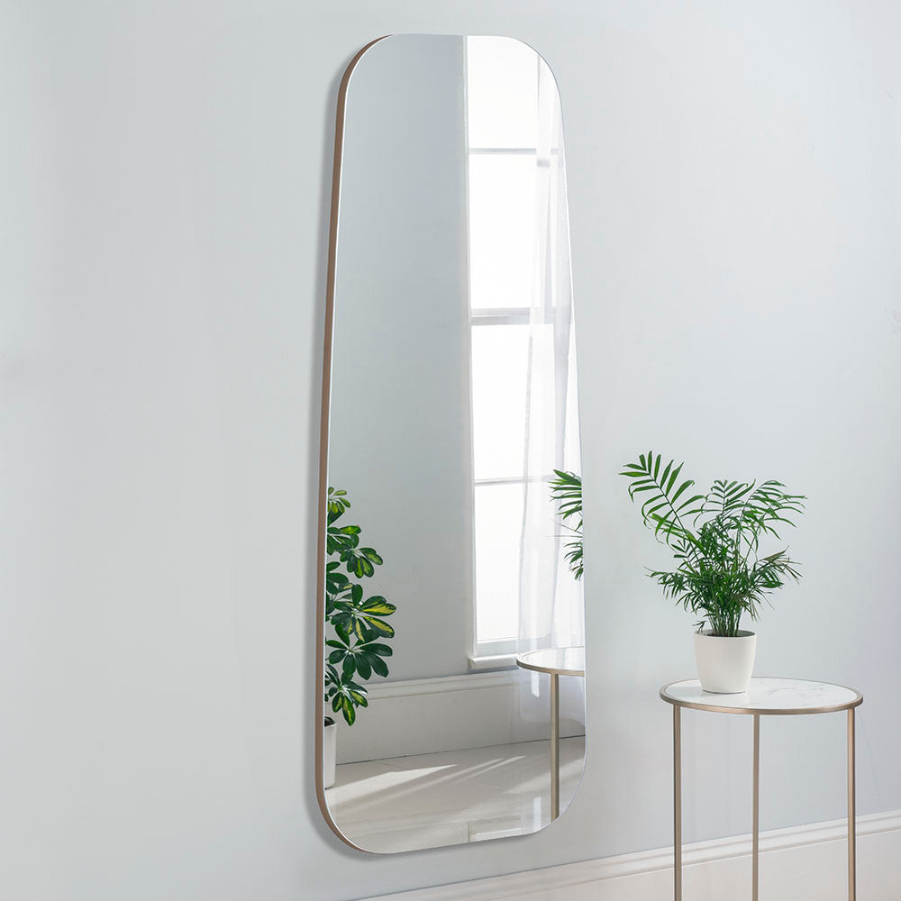 Large Full Length Pebble Mirror