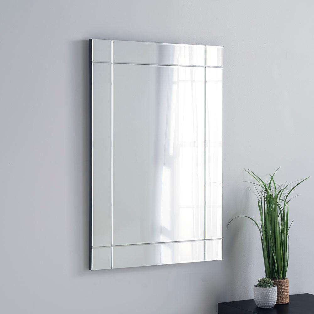 Large Art Deco Wall Mirror