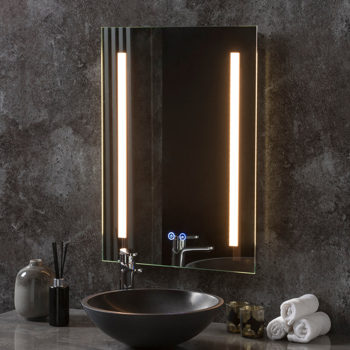 Image of Vance LED Bathroom Illuminated Mirror