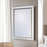 Bevelled Champagne Framed Mirror