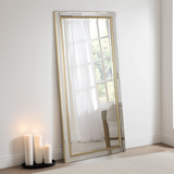 Demelza All-Glass Gold Mirror