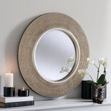 Lucia Silver Modern Mirror