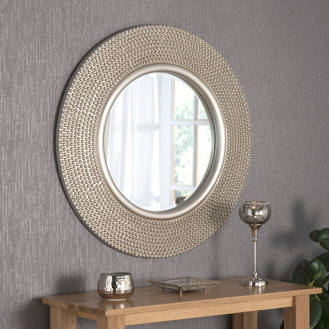 Silver HOM Mirror