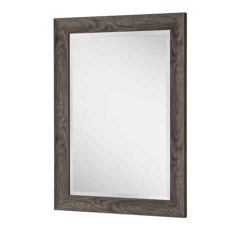 Kawena Rustic Grey Wood Effect Mirror