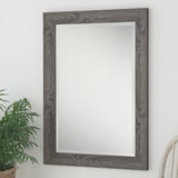 Kawena Rustic Grey Wood Effect Mirror