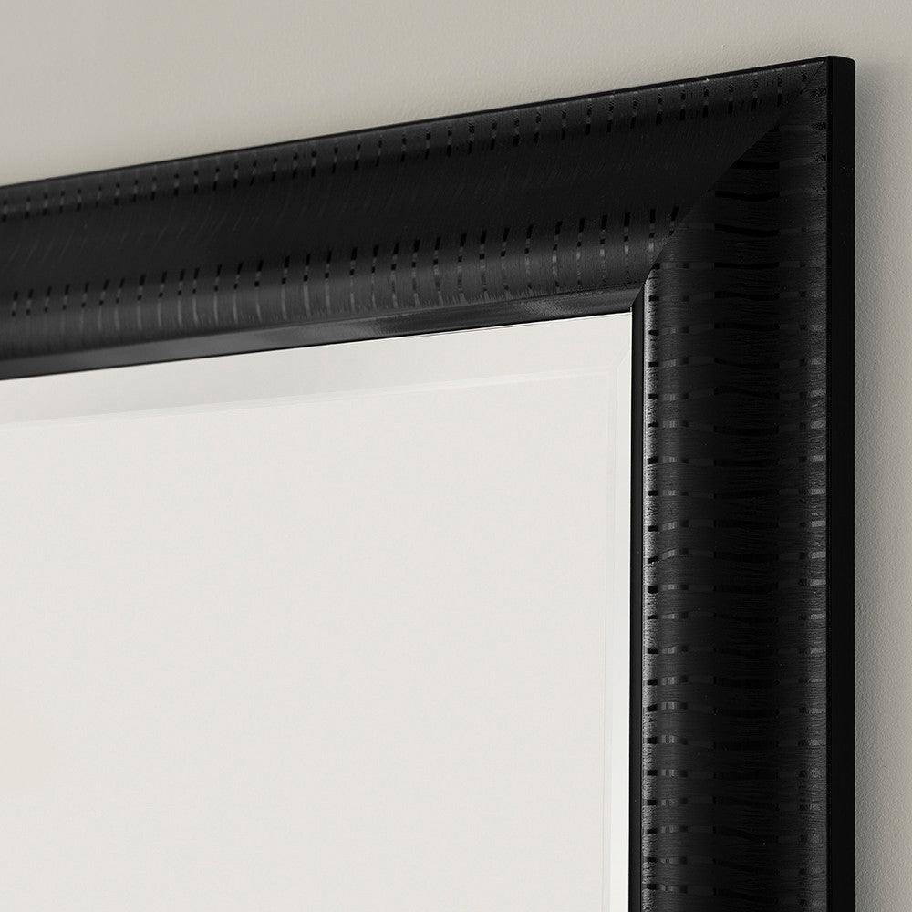 Kenzie Black Rectangular Mirror