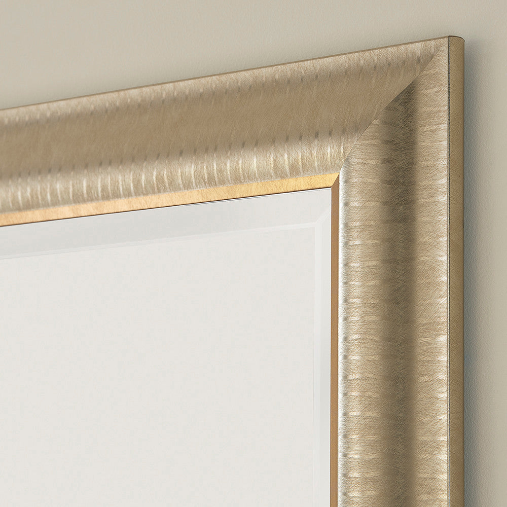 Kenzie Champagne Gold Rectangular Mirror