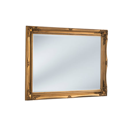 Simple Classic French Gold Mirror