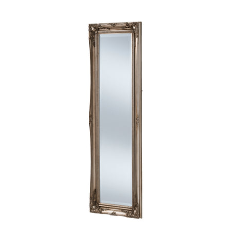 Simple Classic French Silver Mirror