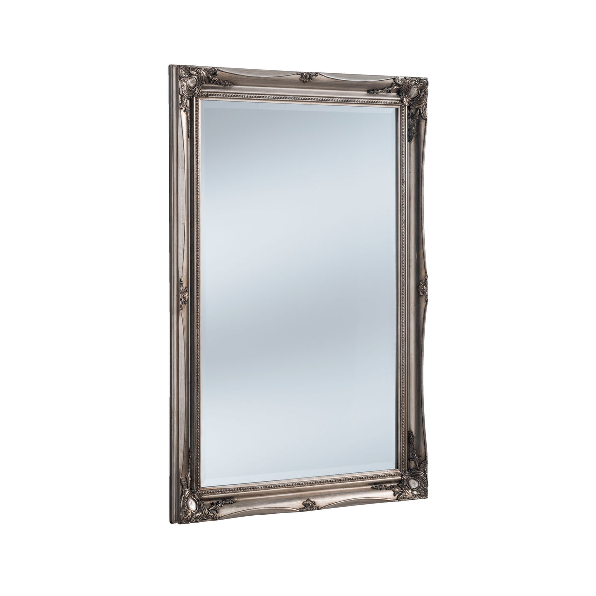 Simple Classic French Silver Mirror