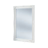 Simple Classic French White Mirror