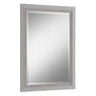 White 34x23 Plain mirror 