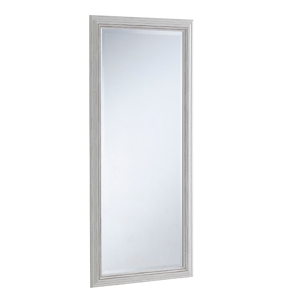 White 60x24 Mirror Plain