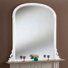 Sophia White Large Overmantle Mirror