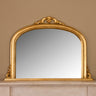 Image of Isabella Antiqued Gold Overmantle