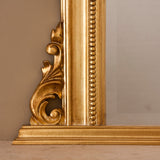 Image of Isabella Antiqued Gold Overmantle