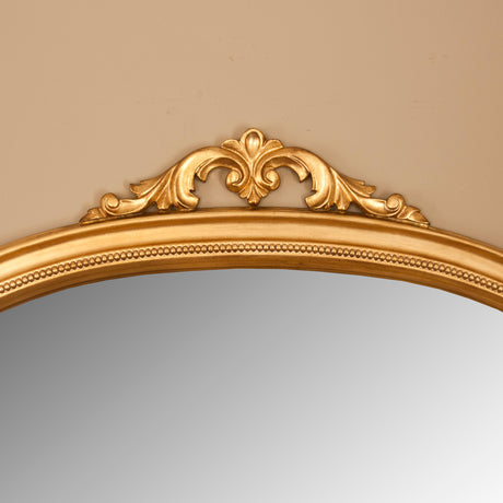 Image of Isabella Antiqued Gold Overmantle